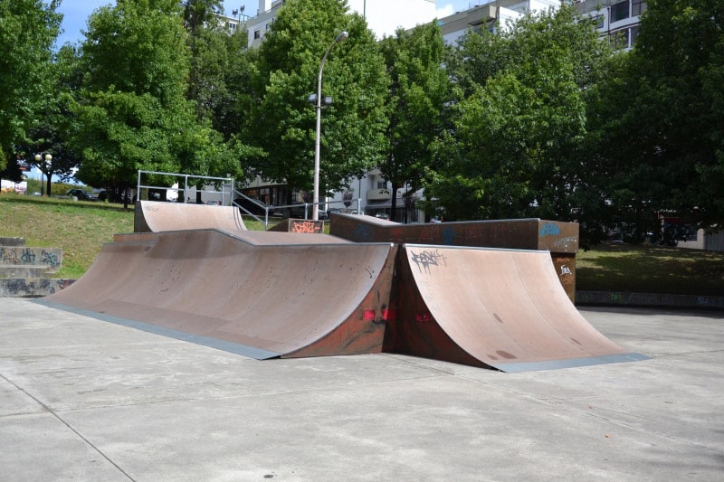 Spot : le skatepark de São João de Madeira (Portugal)