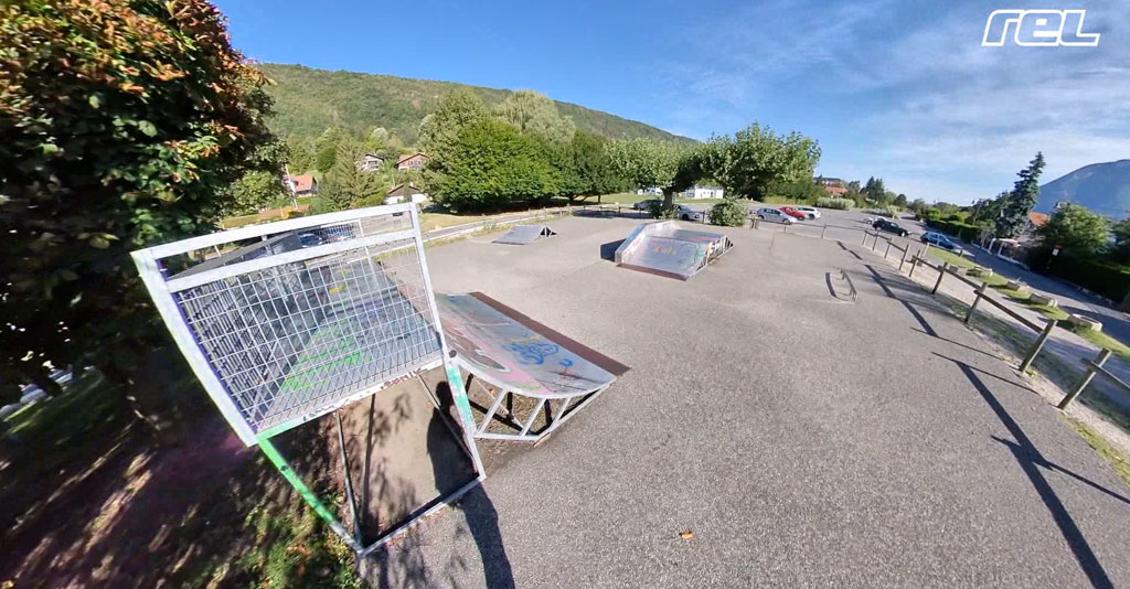 Le skatepark de Sevrier (74)