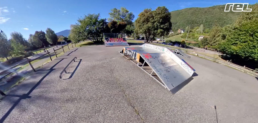 Le skatepark de Sevrier (74)