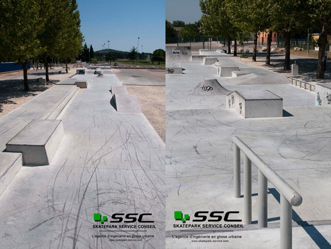 Skate park de Védène