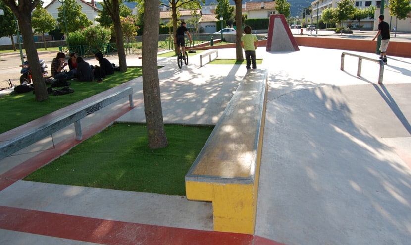 Le skatepark de Tournon sur Rhône