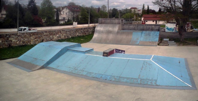 Le skatepark de Bellerive-sur-Allier (03)