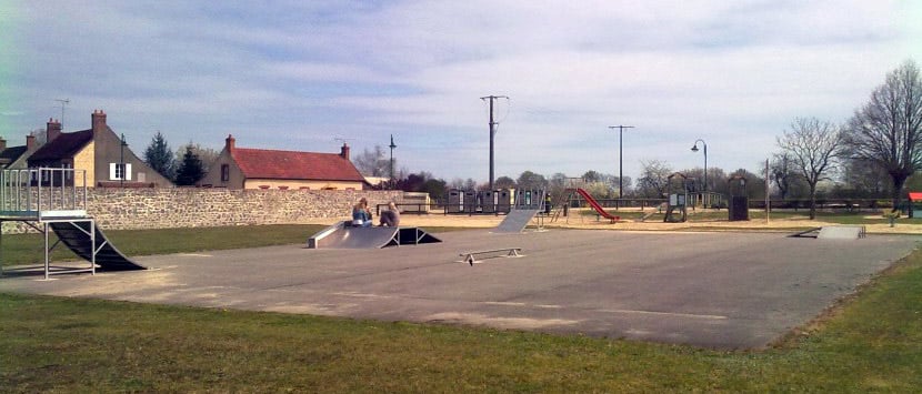 Spot : le skatepark de Vieilles-Maisons-sur-Joudry