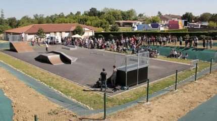Spot : le skatepark de Garidech (31)