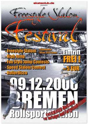 Roller Freestyle Slalom Festival 2006 à Brême (Allemagne)