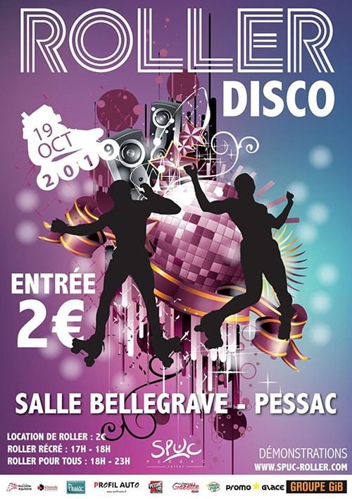 Soirée roller disco 2019 à Pessac (33)