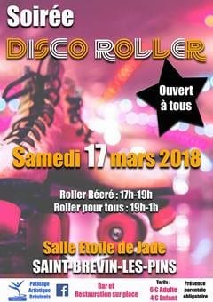Soirée disco roller à Saint-Brevin-les-pins (44)