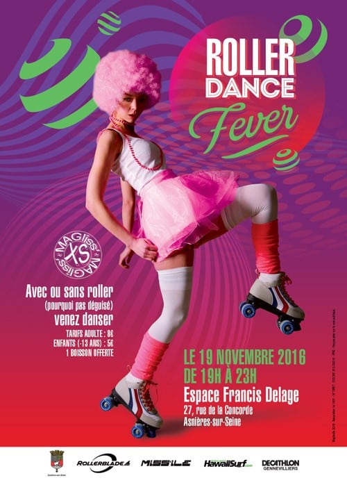 Soirée roller dance 2016 à Asnières (92)