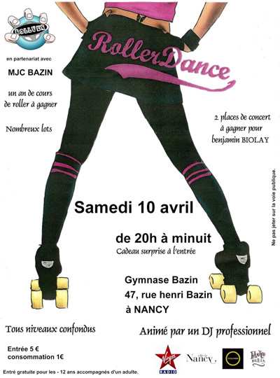 Soirée roller-dance 2010 à Nancy (54)