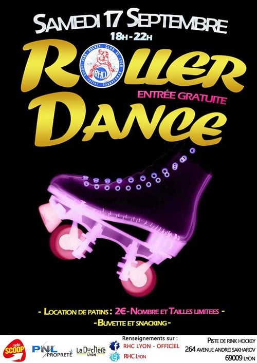 Soirée Roller Dance 2016 à Lyon (69)