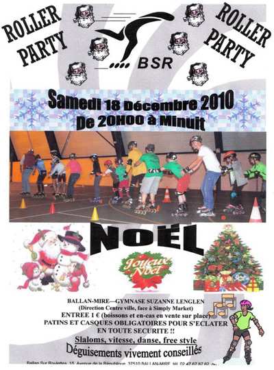 Soirée roller party 2010 à Ballan-Miré (37)