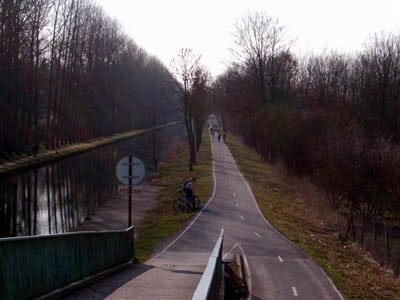 Spot : le piste cyclable de Claye-Souilly (77)