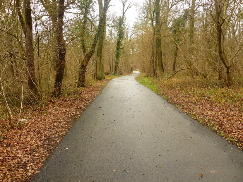 La piste cyclable des Bords de l'Oise à Compiègne (60)