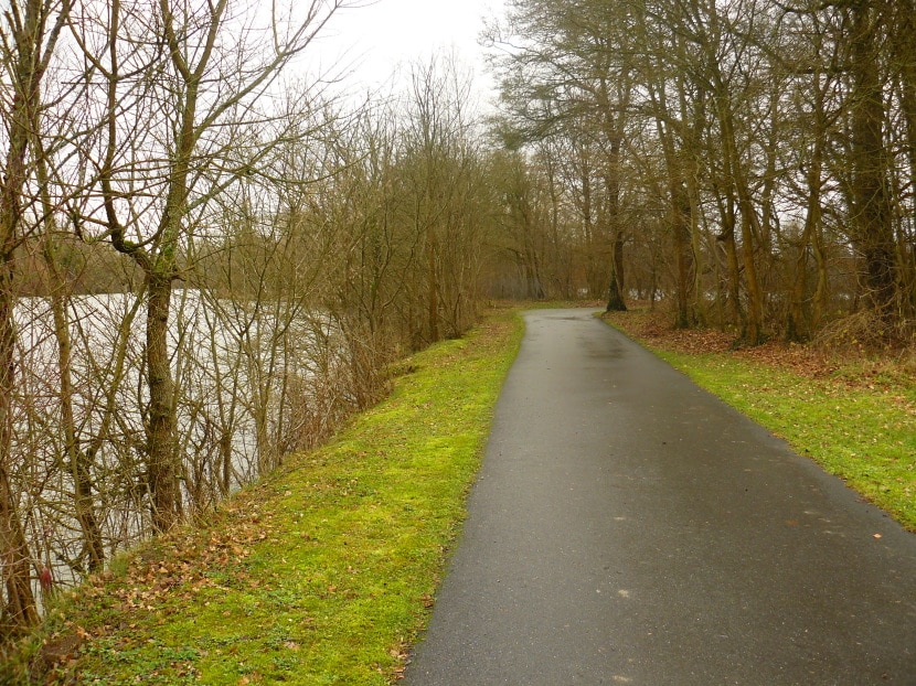 La piste cyclable des Bords de l'Oise à Compiègne (60)