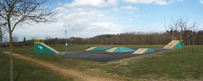 Spot : le skatepark de Bonneuil-Matours (86)