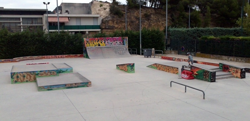 Spot : le skatepark de Salon de Provence