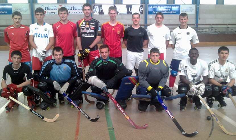 Premier stage de la saison 2011 pour l&rsquo;équipe de France U20 de rink hockey à la Roche-sur-Yon (85)