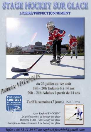 Stage de patinage sur glace à Montpellier