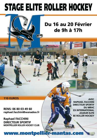 Stage de roller-hockey à Montpellier (34)