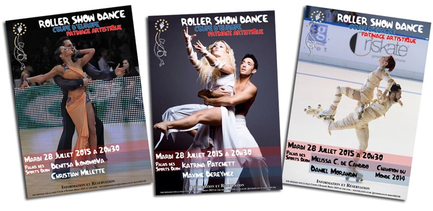Les stars de la Coupe d'Europe de Patinage artistique 2015 à 