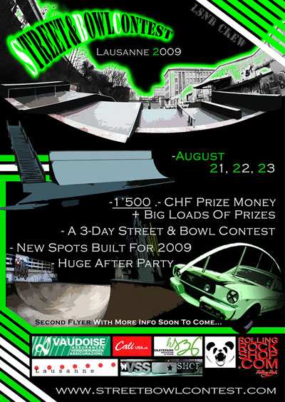 Street Bowl Contest 2009 à Lausanne (Suisse)