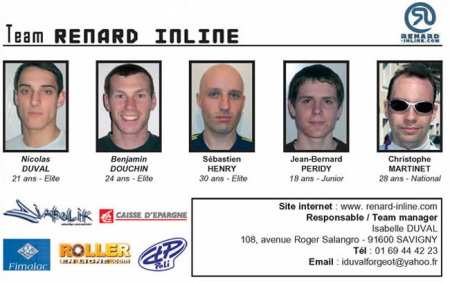 Team FIC : Renard-Inline 2007