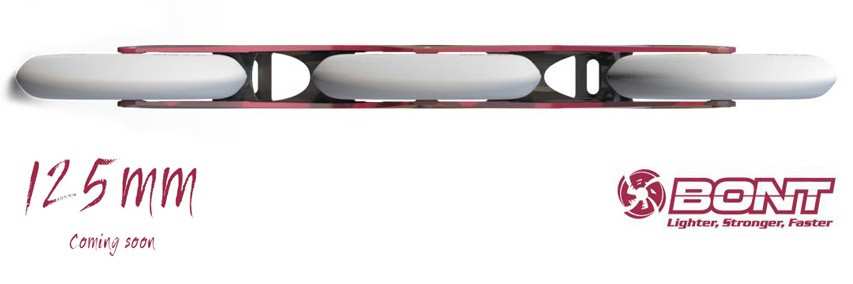 Bont prépare ses platines roller course 3&#215;125 mm