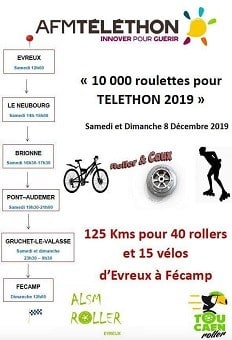 10 000 Roulettes pour Téléthon 2019 (76)