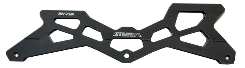Platine Seba 3x125 mm