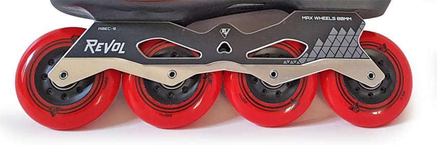 Test du roller freeride Revol RS One Limited Edition : la platine