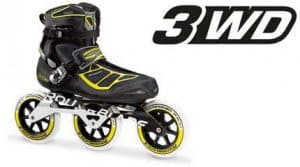 test rollerblade tempes 125 3wd small