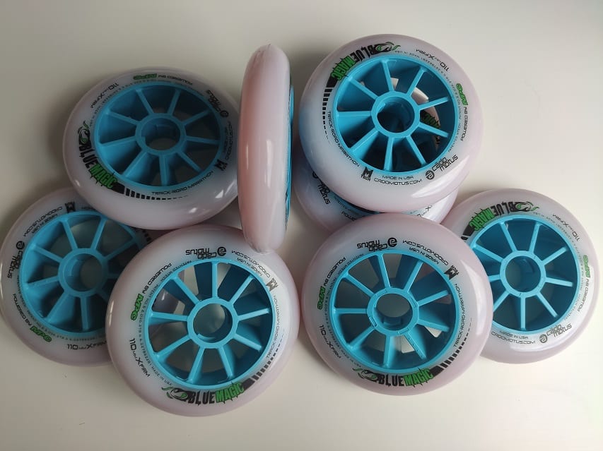 Test des roues rollers MPC Blue Magic 110 Test des roues rollers MPC Blue Magic 110