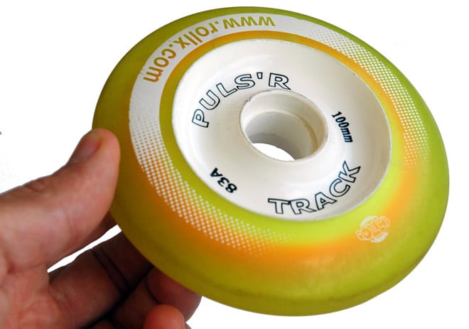 Test de la roue Roll'X Puls'R 100 mm 83A