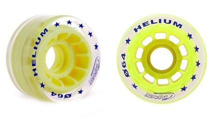 Test des roues roller quad Roll Line Helium 64mm 83A