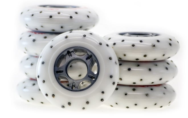 Pack de huit roues de roller Sparkling Wheels