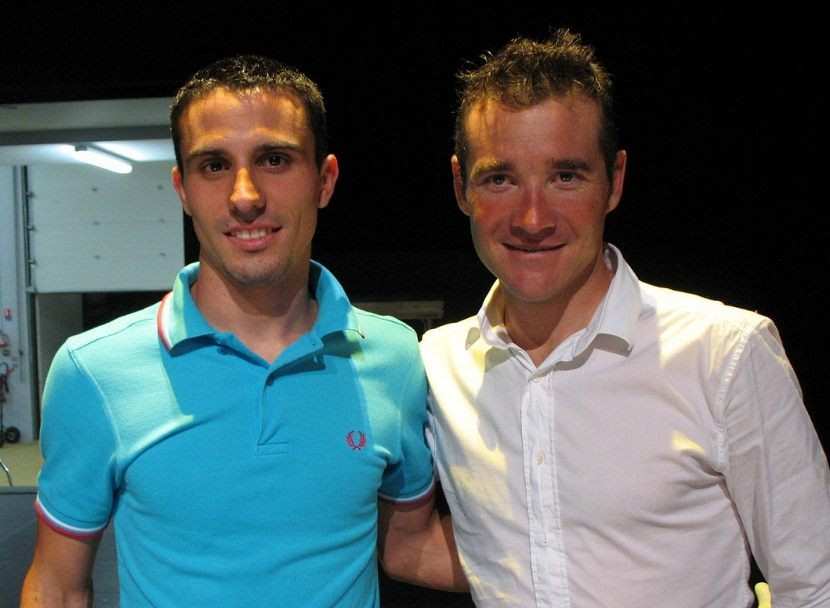 Les honneurs pour Thomas Voeckler et Nicolas Pelloquin