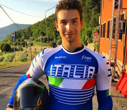 L’ancien slalomeur italien Tiziano Ferrari se convertit au roller de descente