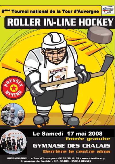 Tournoi de roller hockey 2008 de la Tour d’Auvergne à Rennes (35)