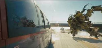 Film : Du roller dans « Transformers »