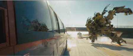 Film : Du roller dans « Transformers »