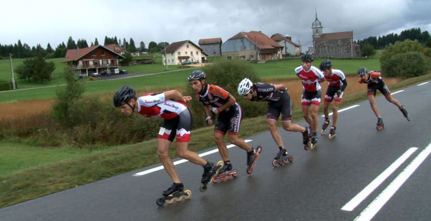 La tête de course masculine