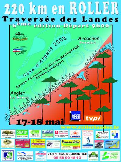 Traversée des Landes en roller 2008 (40)