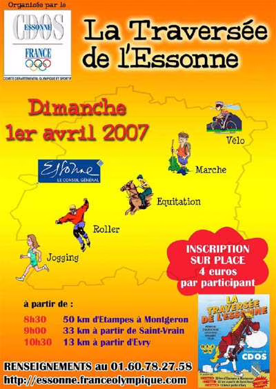 La Traversée de l&rsquo;essonne 2007 (91)