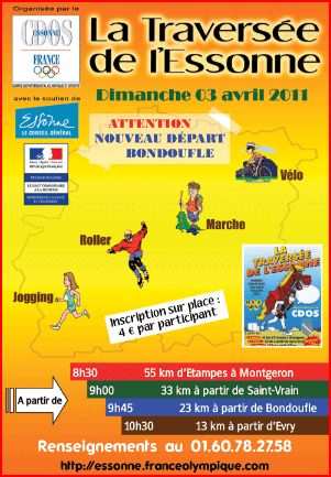 Traversée de l&rsquo;Essonne 2011 (91)