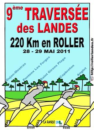 traversee landes affiche 2011