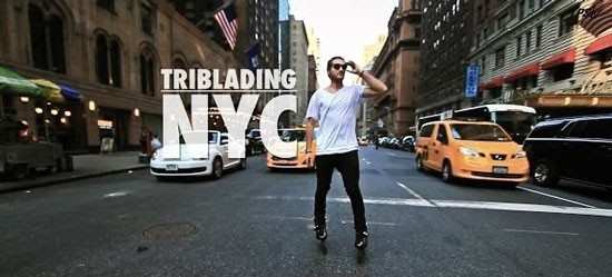 Les Powerslide Imperial Megacruiser 125 en vadrouille à New-York (USA)
