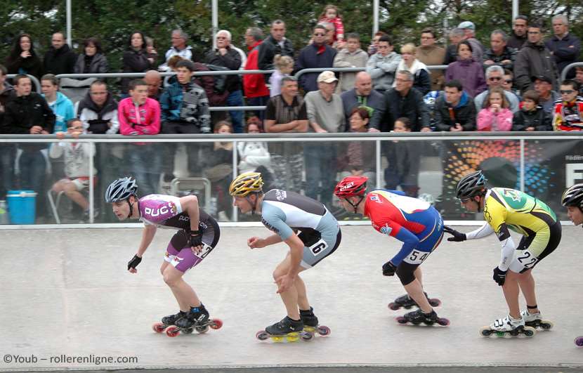 Le Puc Roller en tête sur la course des nationaux aux 3 Pistes 2012