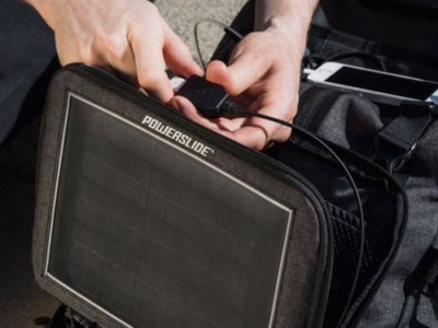 Powerslide lance un chargeur solaire adaptable sur sacs et trolleys UBC