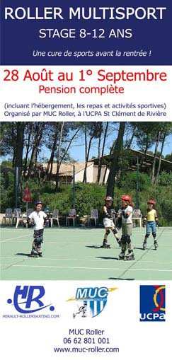 Stage MUC Roller/sport dans l’Hérault (34)