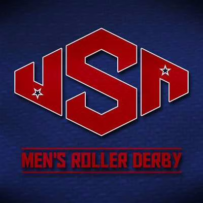 L&rsquo;équipe roller-derby homme 2014 des Etats-Unis formation